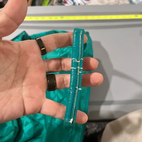 Coach Teal Tote Bag - Picture 2 of 3